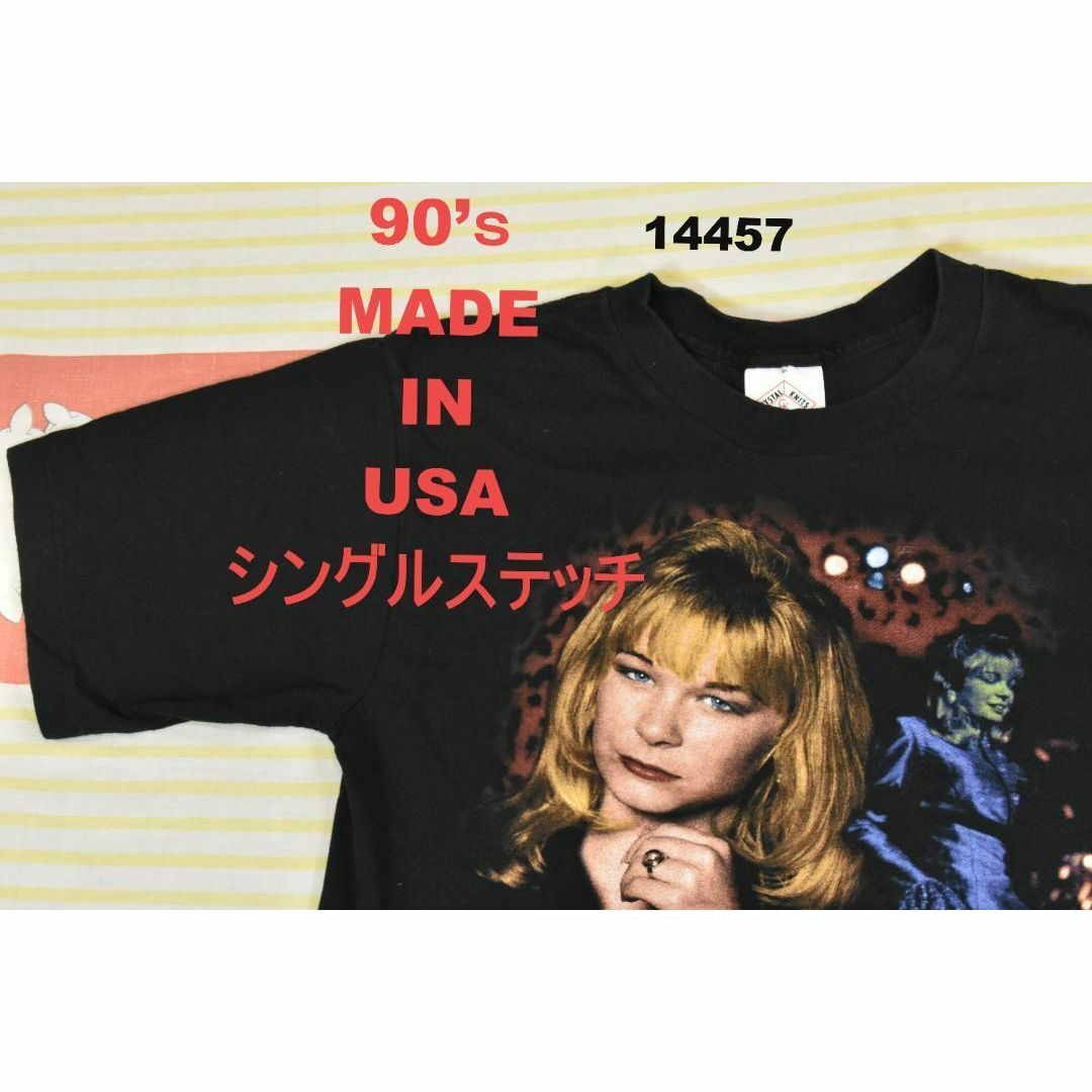 90’ｓ Tシャツ t14457 USA製 シングルステッチ ビンテージ 80 メンズのトップス(Tシャツ/カットソー(半袖/袖なし))の商品写真