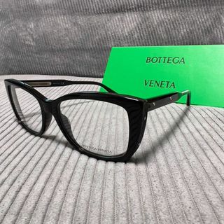 Bottega Veneta - 新品未使用 BOTTEGA VENETA  レディース メガネフレーム  黒縁