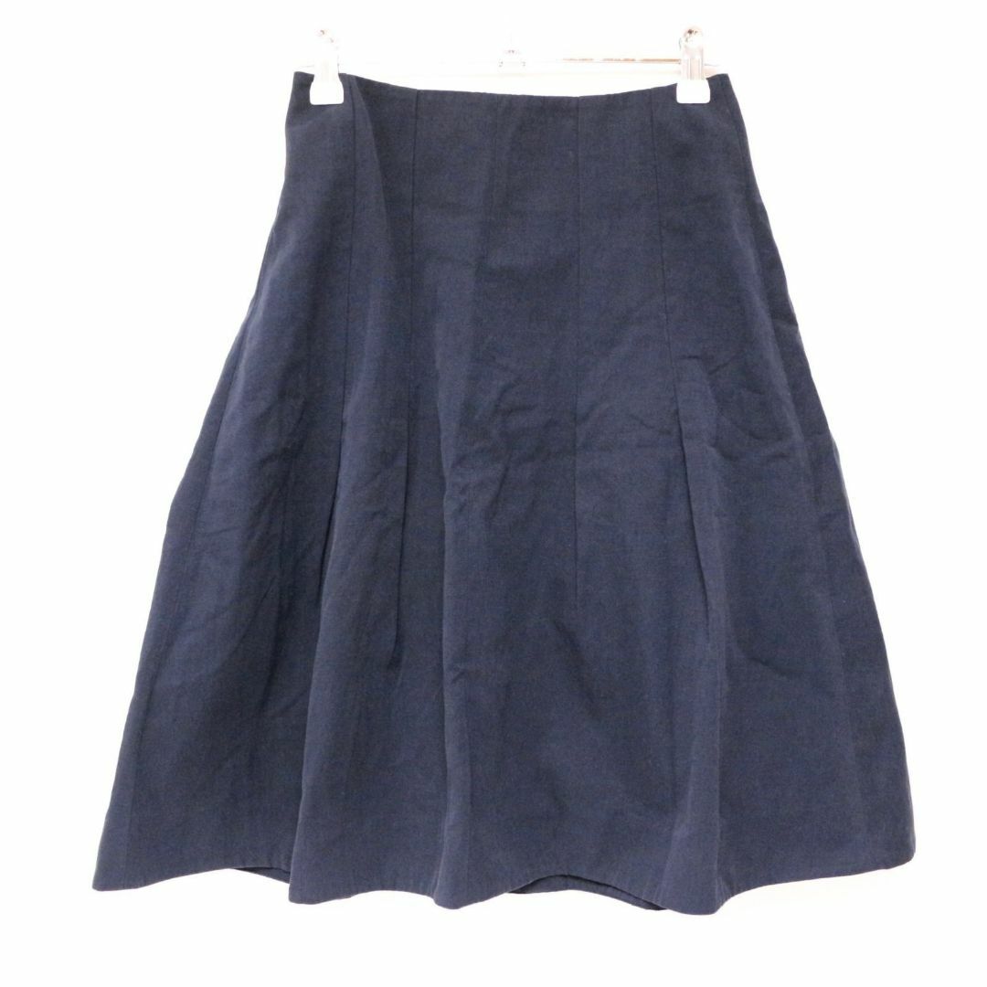 Marni(マルニ)のマルニ COMMESSA コットンスカート ひざ丈 綿 ネイビー marni レディースのスカート(ひざ丈スカート)の商品写真