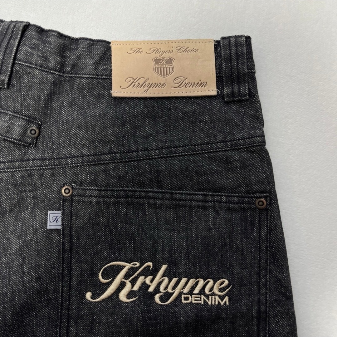 【未使用級】Krhyme Denim デニム ハーフパンツ チカーノ メンズのパンツ(ショートパンツ)の商品写真