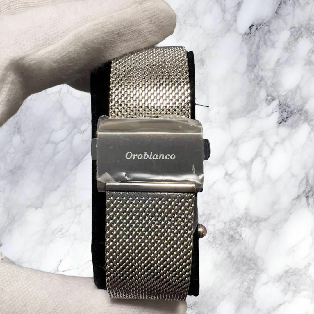 Orobianco(オロビアンコ)の新品未使用 オロビアンコ  オッタンゴラ 腕時計 OR0078-S3 ブラック メンズの時計(腕時計(アナログ))の商品写真