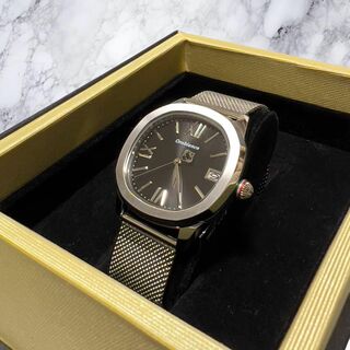 オロビアンコ(Orobianco)の新品未使用 オロビアンコ  オッタンゴラ 腕時計 OR0078-S3 ブラック(腕時計(アナログ))