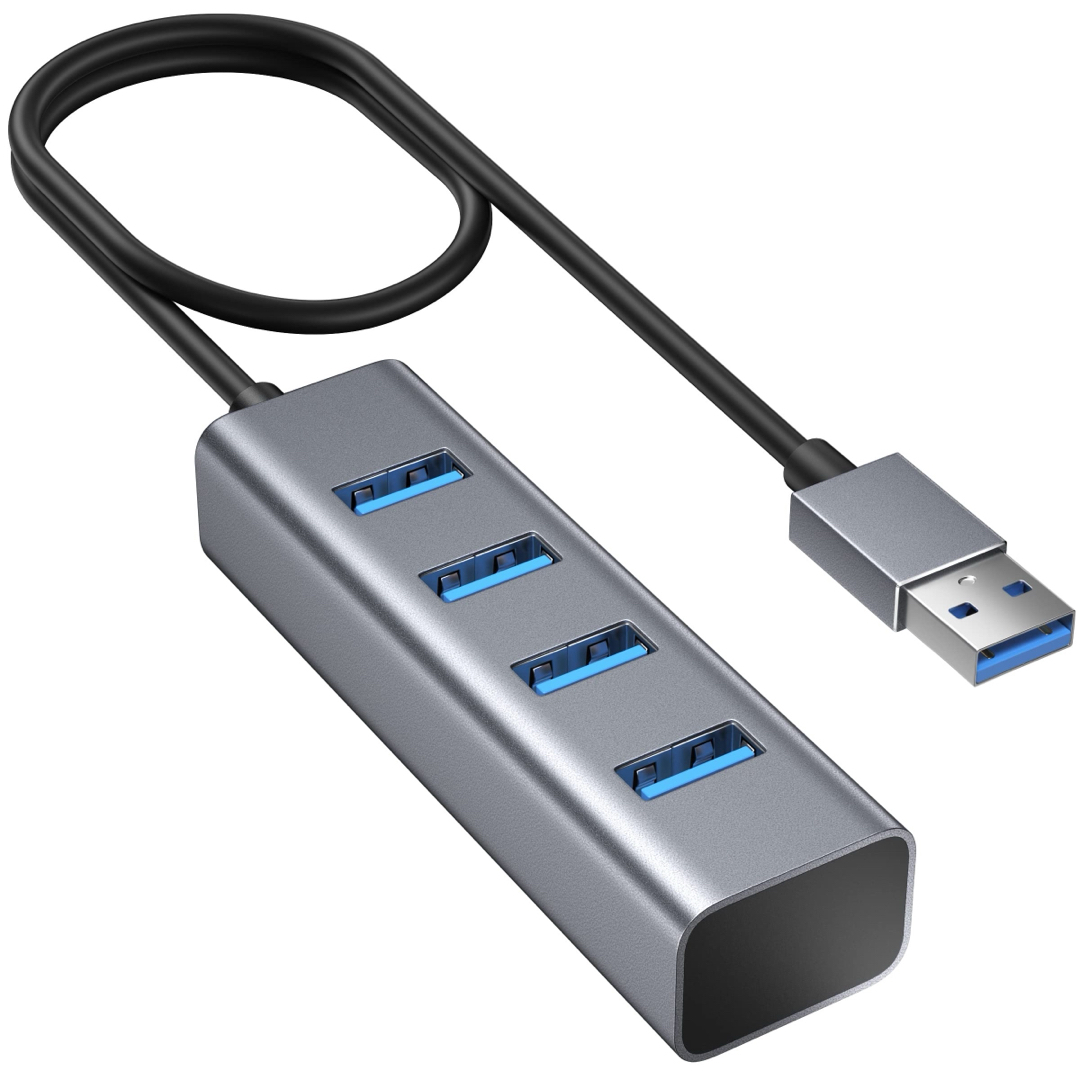 usbハブ 3.0 usbポート 4ポートハブ usb hub 高速転送 スマホ/家電/カメラのオーディオ機器(その他)の商品写真