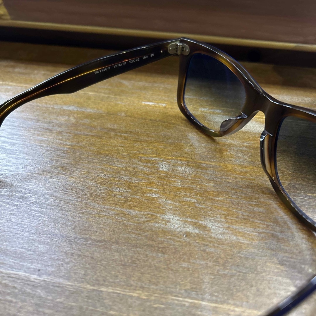 Ray-Ban(レイバン)のRAYBAN レイバン RB2140F 1278/3F ネイビー ブルーハーフ  メンズのファッション小物(サングラス/メガネ)の商品写真