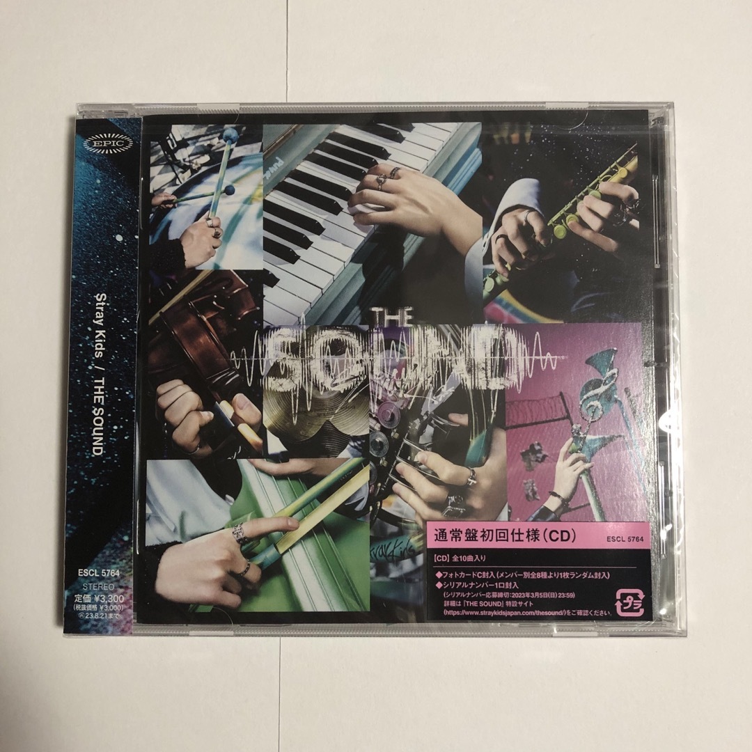 Stray Kids(ストレイキッズ)のstray kids スキズ THE SOUND CDアルバム 3形態セット エンタメ/ホビーのCD(K-POP/アジア)の商品写真