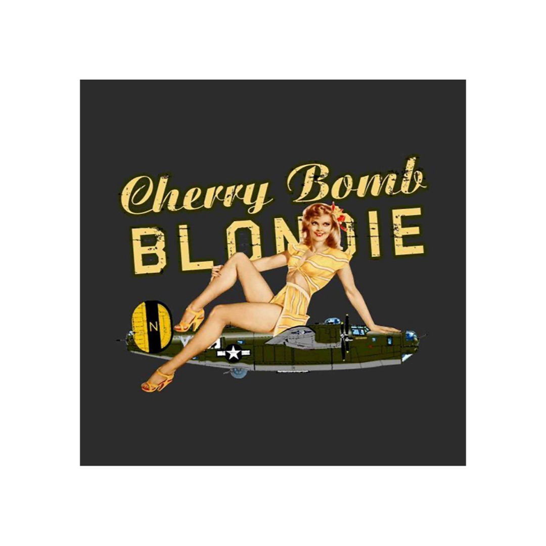 新品 セクシー ピンナップガール CHERRY BOMB BLONDIE ロンT メンズのトップス(Tシャツ/カットソー(七分/長袖))の商品写真