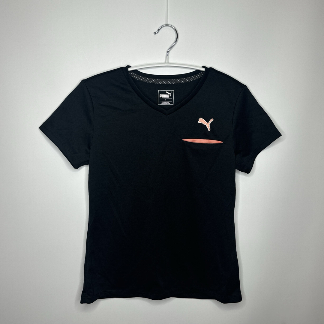 PUMA(プーマ)のPUMA プーマ　速乾  Tシャツ　M ブラック レディースのトップス(Tシャツ(半袖/袖なし))の商品写真