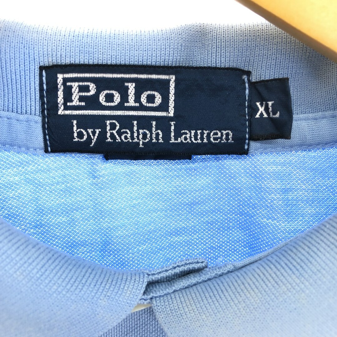 Ralph Lauren(ラルフローレン)の古着 ラルフローレン Ralph Lauren POLO by Ralph Lauren 半袖 ポロシャツ メンズXL /eaa447752 メンズのトップス(ポロシャツ)の商品写真