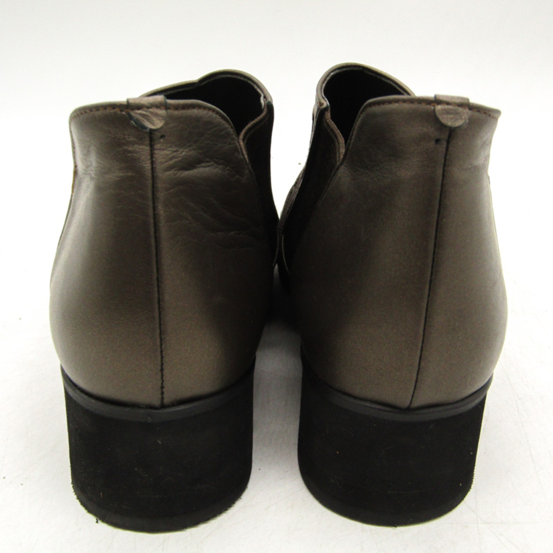 ナートクラップ ショートブーツ 幅広 4E ブランド シューズ 靴 日本製 レディース 23サイズ ゴールド NART CLAP レディースの靴/シューズ(ブーツ)の商品写真