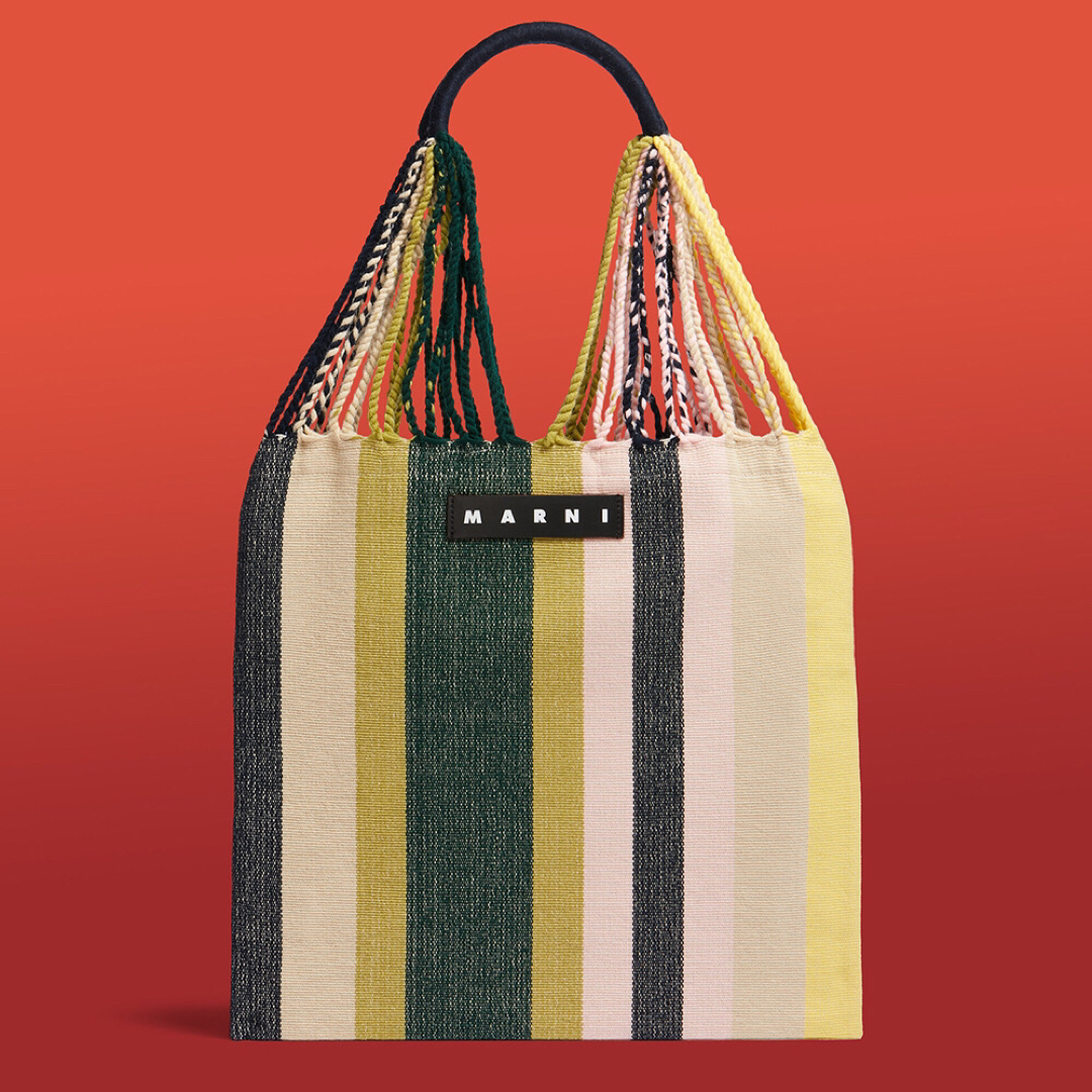 Marni(マルニ)のマルニ ハンモックバッグ ガーデングリーン MARNI HAMMOCK BAG レディースのバッグ(トートバッグ)の商品写真