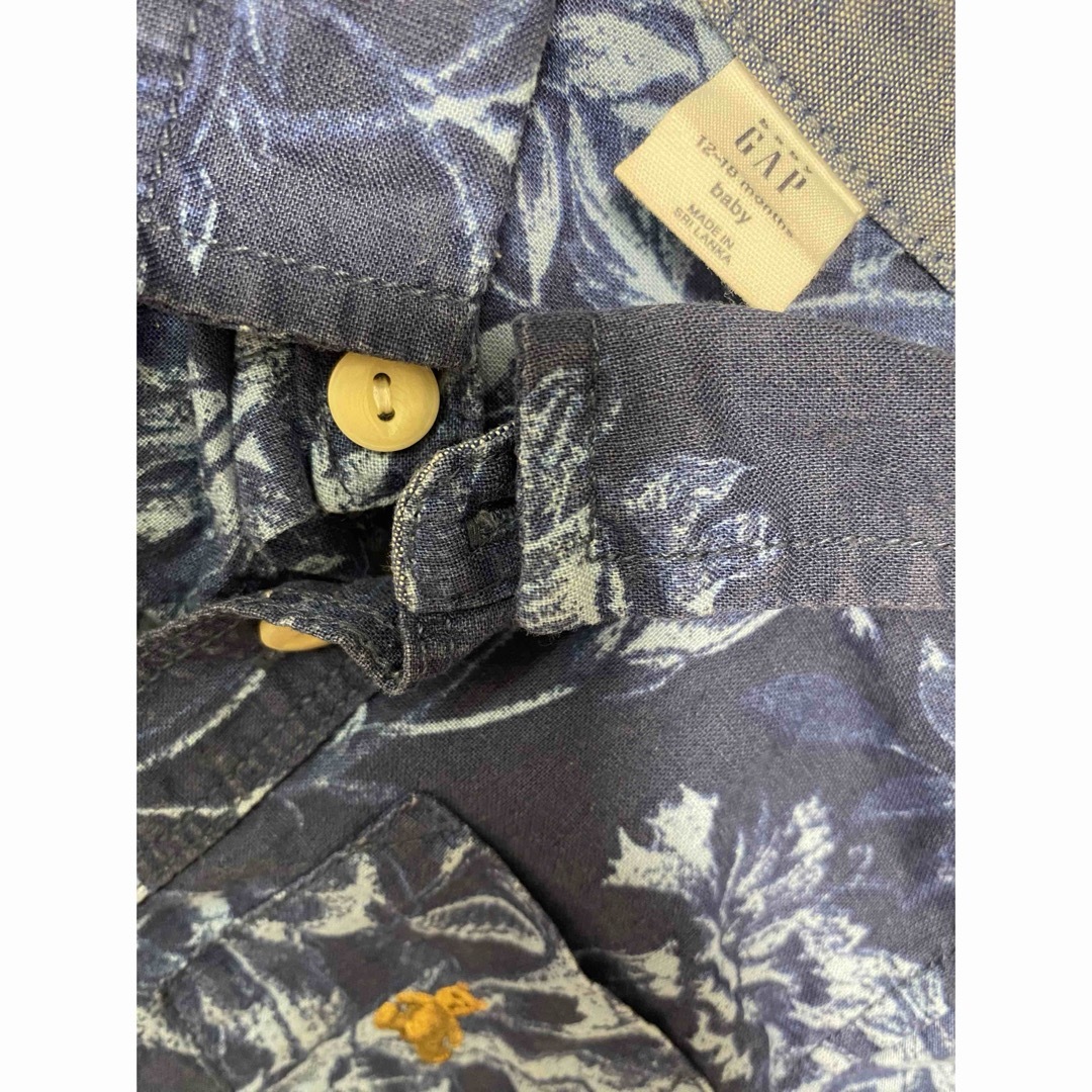 GAP(ギャップ)のGAP 半袖シャツ　2枚セット キッズ/ベビー/マタニティのベビー服(~85cm)(シャツ/カットソー)の商品写真