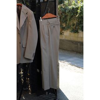 COMOLI - maatee&sons 柿の葉Loro Piana forever slacks