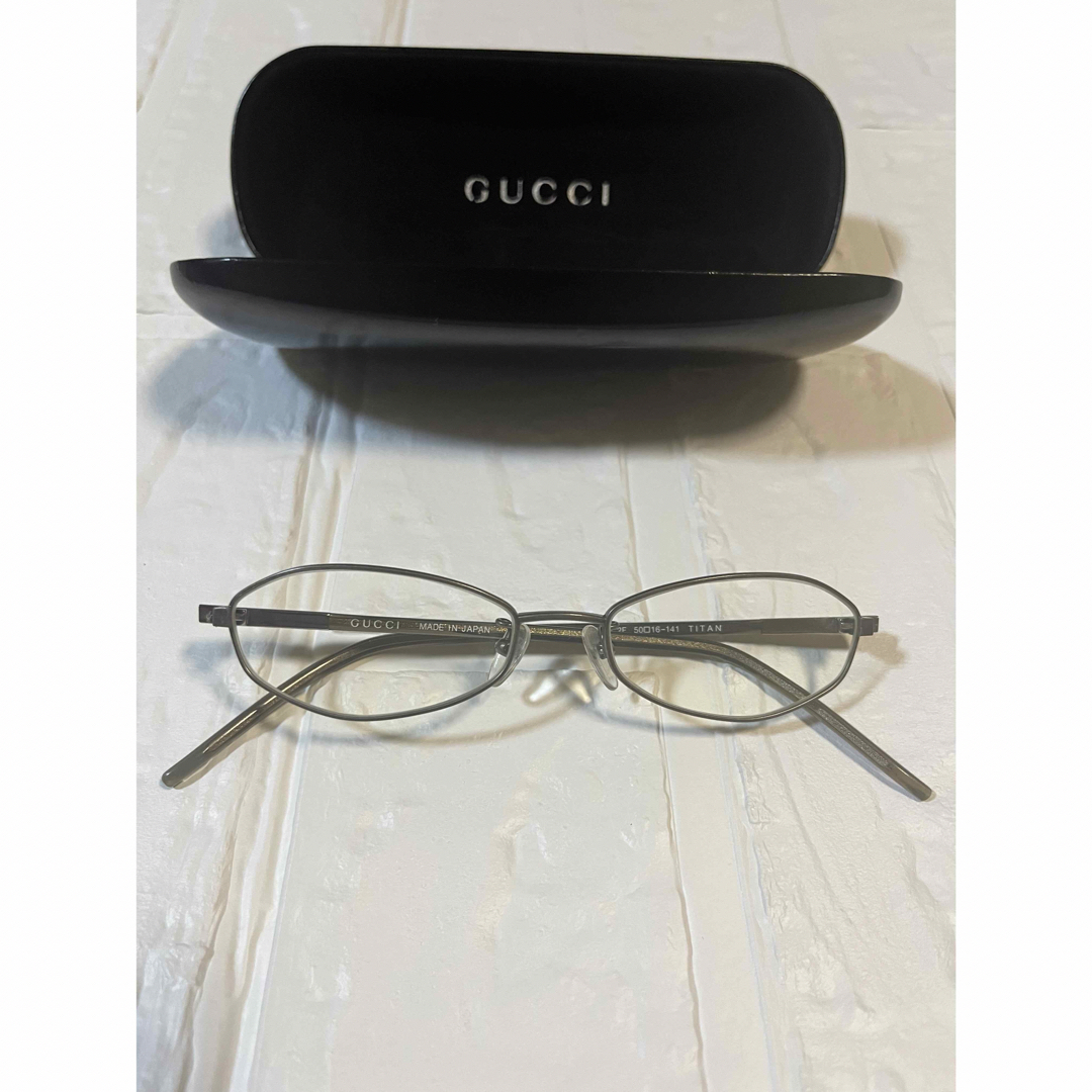 Gucci(グッチ)のGUCCI伊達メガネ メンズのファッション小物(サングラス/メガネ)の商品写真