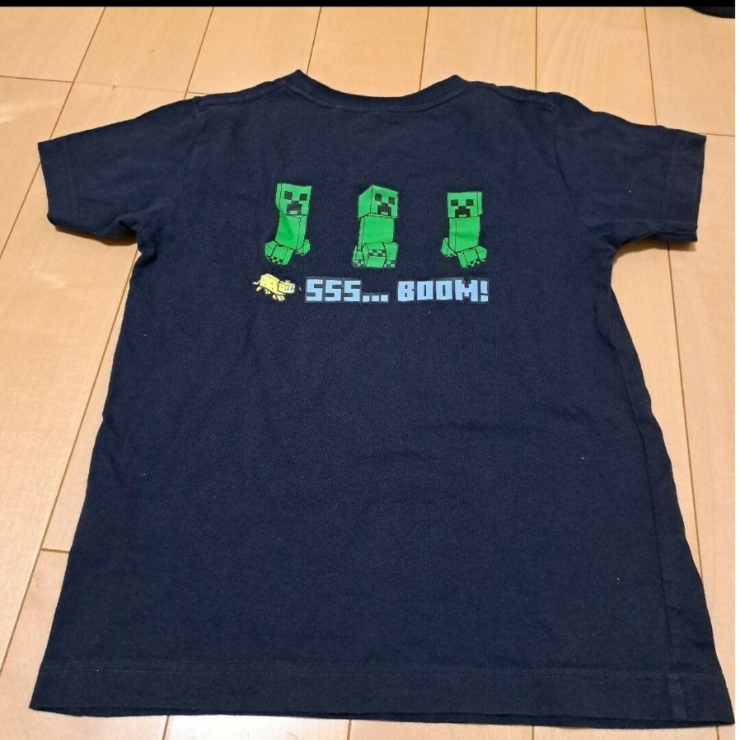 UNIQLO(ユニクロ)のマインクラフトTシャツユニクロ130cm キッズ/ベビー/マタニティのキッズ服男の子用(90cm~)(Tシャツ/カットソー)の商品写真