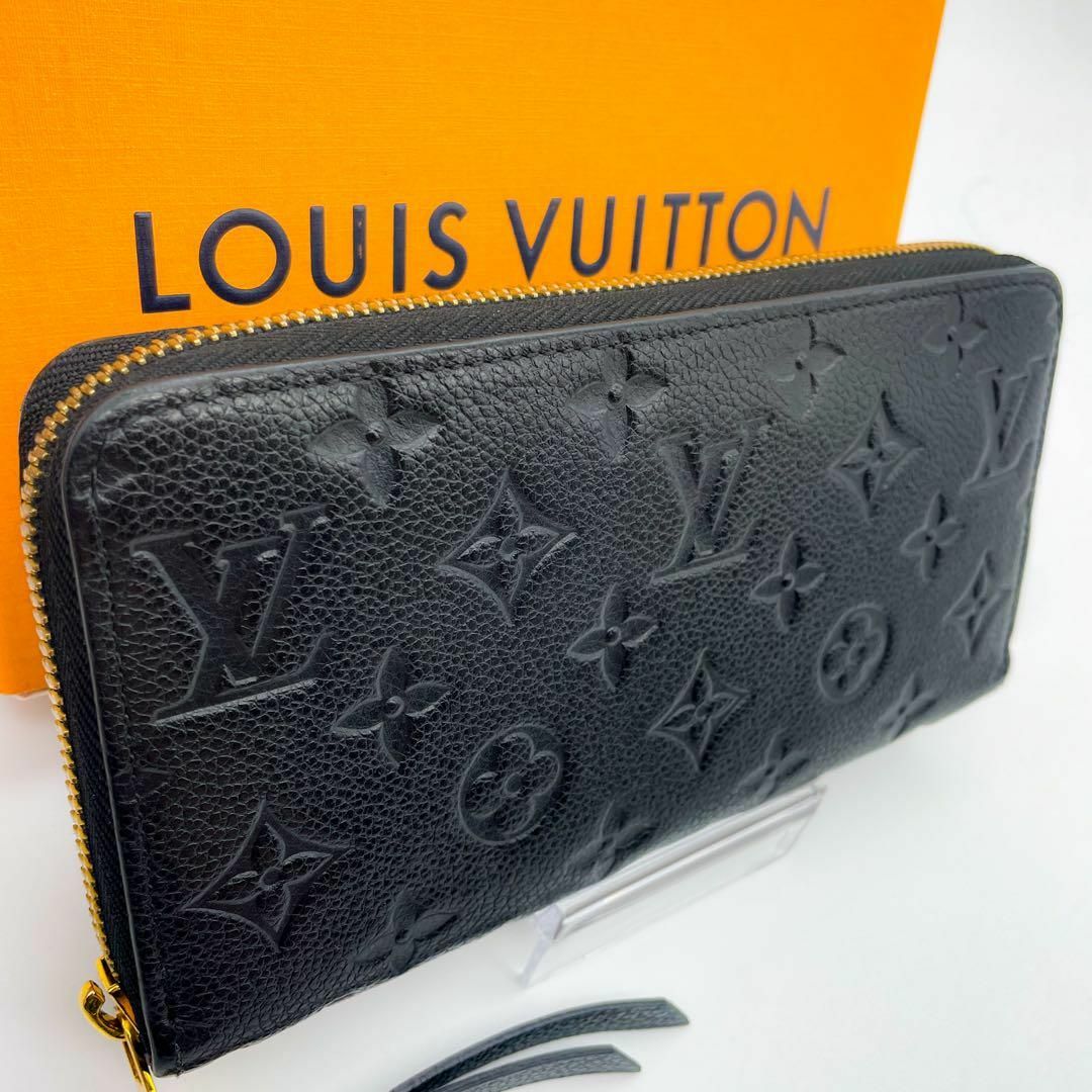 LOUIS VUITTON(ルイヴィトン)の✨ ほぼ未使用✨　ルイヴィトン　アンプラント　ジッピーウォレット　ノワール レディースのファッション小物(財布)の商品写真