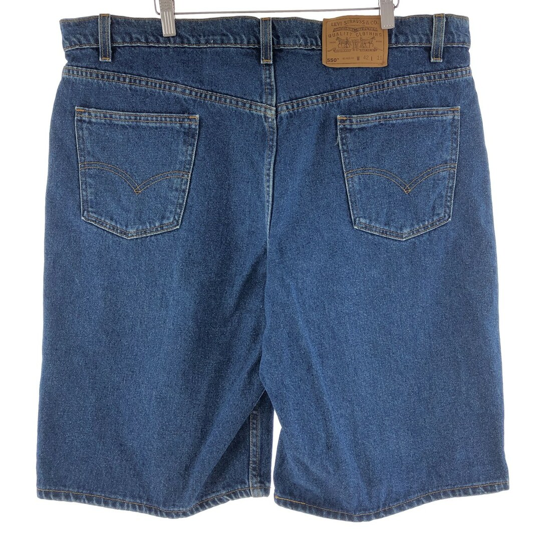 Levi's(リーバイス)の古着 90年代 リーバイス Levi's 550 RELAXED FIT デニムショーツ ハーフパンツ USA製 メンズw41 ヴィンテージ /eaa382498 メンズのパンツ(ショートパンツ)の商品写真