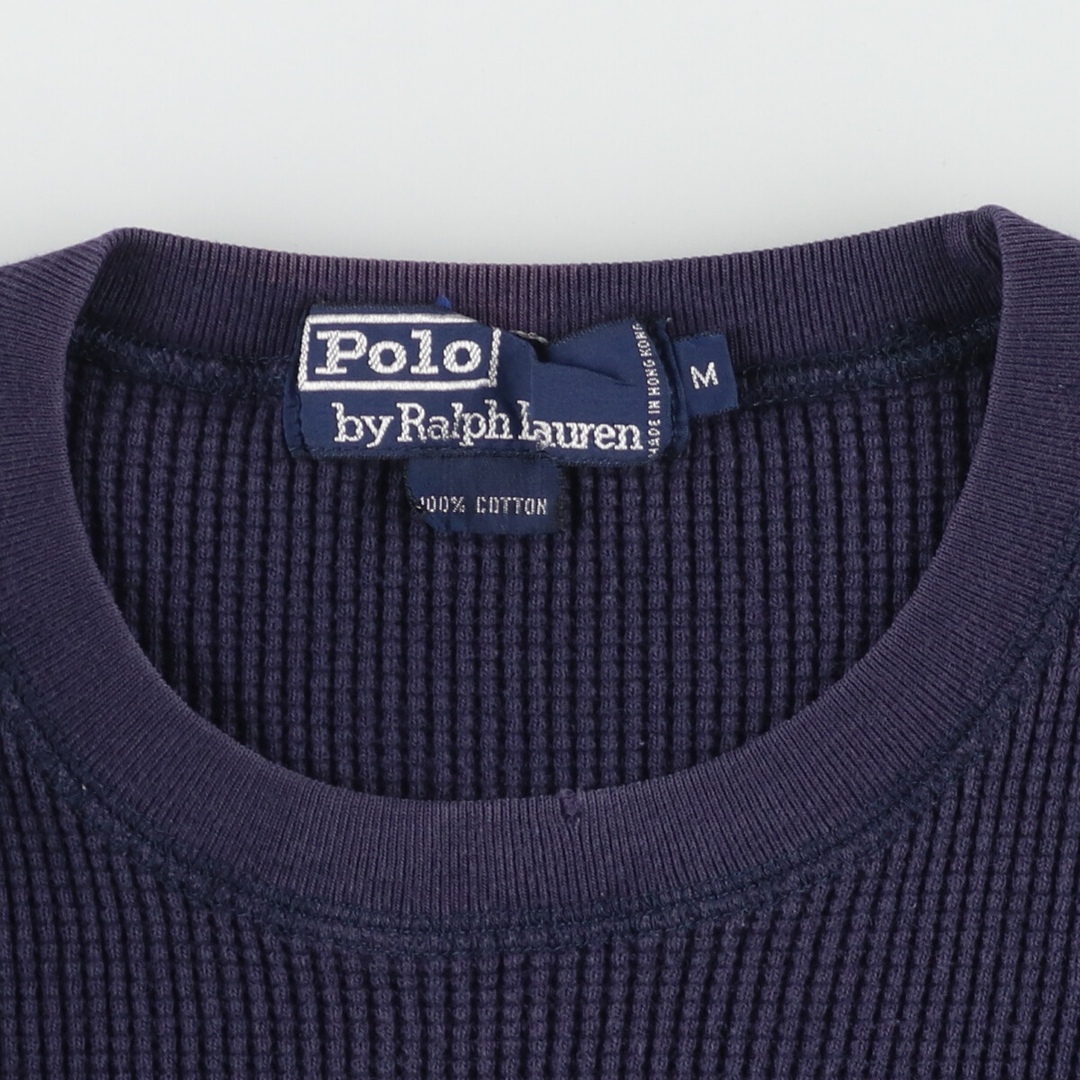 Ralph Lauren(ラルフローレン)の古着 ラルフローレン Ralph Lauren POLO by Ralph Lauren サーマルロンT ワッフル レディースM /eaa447100 レディースのトップス(Tシャツ(長袖/七分))の商品写真