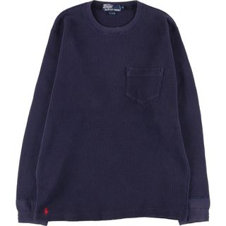 Ralph Lauren - 古着 ラルフローレン Ralph Lauren POLO by Ralph Lauren サーマルロンT ワッフル レディースM /eaa447100