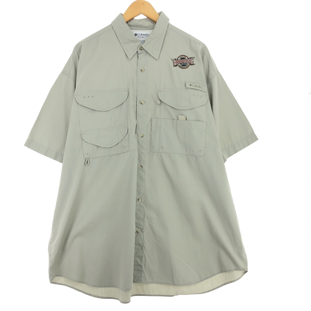 Columbia(コロンビア)の古着 コロンビア Columbia PFG 半袖 フィッシングシャツ メンズXL /eaa447504 メンズのトップス(シャツ)の商品写真