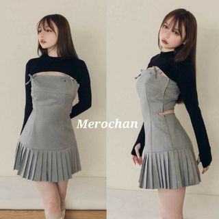 andmary  Karen knit set mini dress