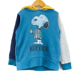 SHIPS - シップス パーカー トップス スヌーピーコラボ スウェット キッズ 男の子用 110サイズ ブルー SHIPS