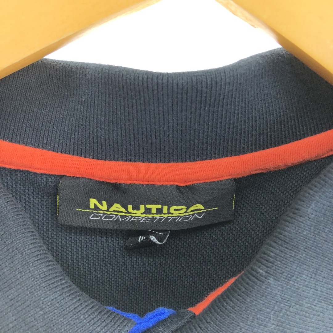 NAUTICA(ノーティカ)の古着 ノーティカ NAUTICA COMPETITION 半袖 ポロシャツ メンズL /eaa447754 メンズのトップス(ポロシャツ)の商品写真