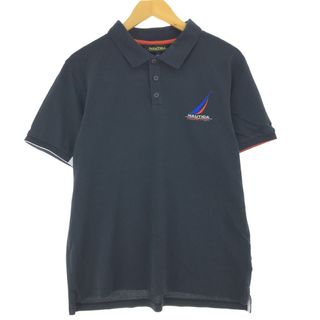 古着 ノーティカ NAUTICA COMPETITION 半袖 ポロシャツ メンズL /eaa447754