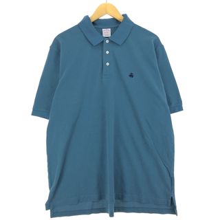 Brooks Brothers - 古着 ブルックスブラザーズ Brooks Brothers Est.1818 半袖 ポロシャツ メンズXL /eaa447756