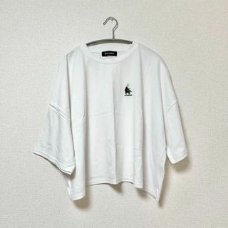 PLAYBOY - PLAYBOY　プレイボーイ　半袖白ロゴTシャツ　半袖　白Tシャツ　ロゴTシャツ