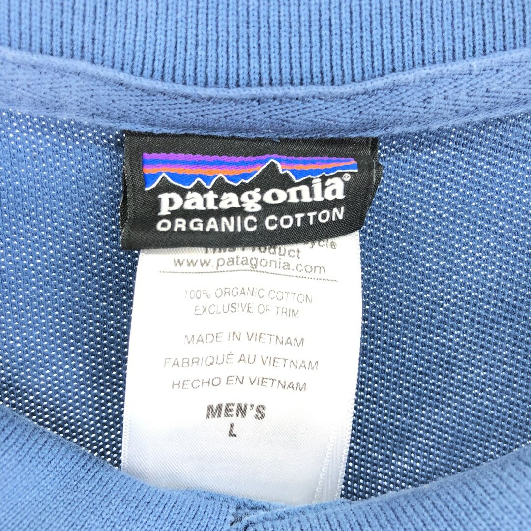patagonia(パタゴニア)の古着 パタゴニア Patagonia 53420SP15 半袖 ポロシャツ メンズL /eaa447757 メンズのトップス(ポロシャツ)の商品写真
