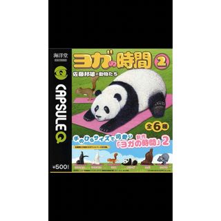 カイヨウドウ(海洋堂)の佐藤邦雄の動物たち ヨガの時間2 【パンダ】ガチャガチャ カプセルトイ(その他)