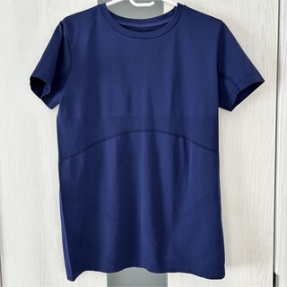ジーユー(GU)のGU SPORTS レディース　半袖Tシャツ　L(Tシャツ(半袖/袖なし))
