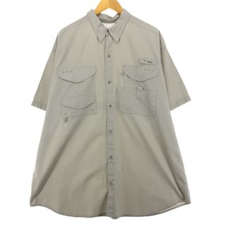 コロンビア(Columbia)の古着 コロンビア Columbia PFG 半袖 フィッシングシャツ メンズXL /eaa447509(シャツ)