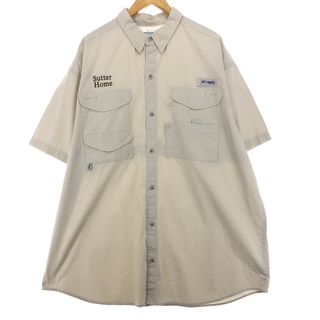 コロンビア(Columbia)の古着 コロンビア Columbia PFG 半袖 フィッシングシャツ メンズXL /eaa447519(シャツ)