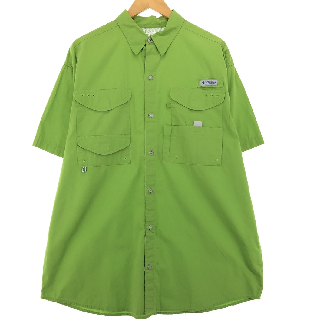 Columbia(コロンビア)の古着 コロンビア Columbia PFG 半袖 フィッシングシャツ メンズL /eaa447520 メンズのトップス(シャツ)の商品写真