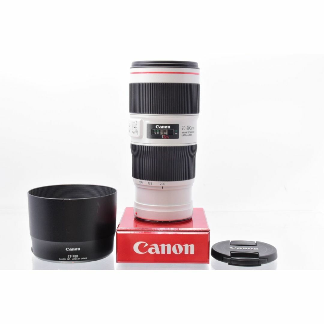 Canon(キヤノン)の≪極上美品≫ CANON EF70-200mm F4L IS II USM スマホ/家電/カメラのカメラ(レンズ(ズーム))の商品写真