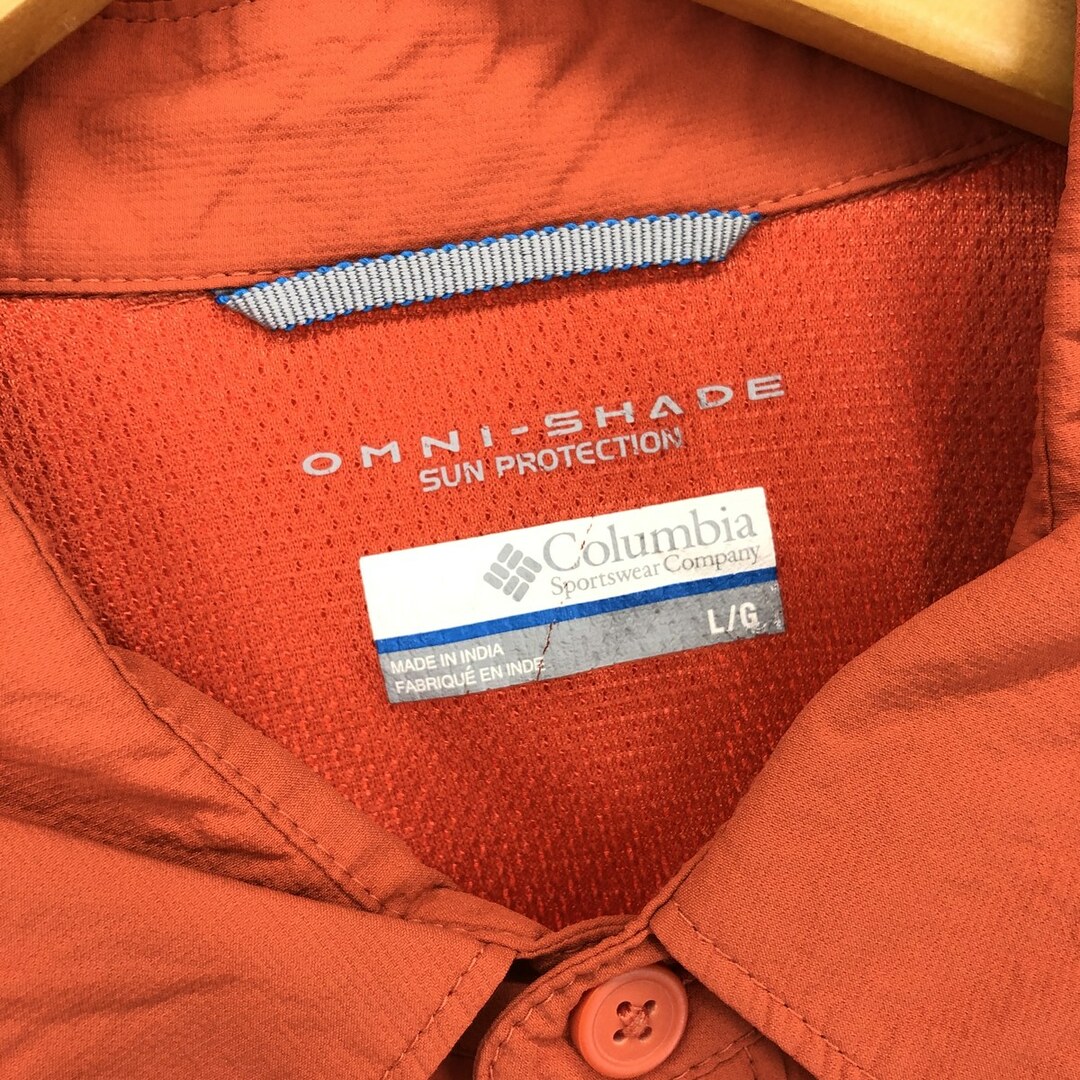 Columbia(コロンビア)の古着 コロンビア Columbia PFG 半袖 フィッシングシャツ メンズL /eaa447523 メンズのトップス(シャツ)の商品写真
