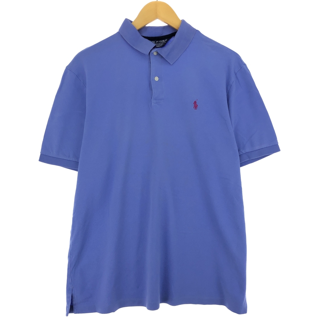 Ralph Lauren(ラルフローレン)の古着 ラルフローレン Ralph Lauren POLO GOLF ポロゴルフ 半袖 ポロシャツ メンズL /eaa447763 メンズのトップス(ポロシャツ)の商品写真