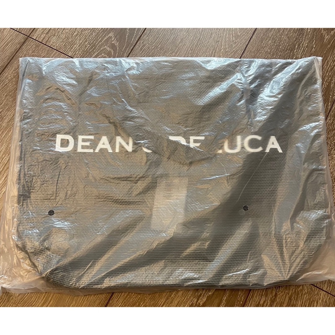 DEAN & DELUCA(ディーンアンドデルーカ)の【新品】DEAN＆DELUCAディーン&デルーカメッシュバックグレーL レディースのバッグ(トートバッグ)の商品写真