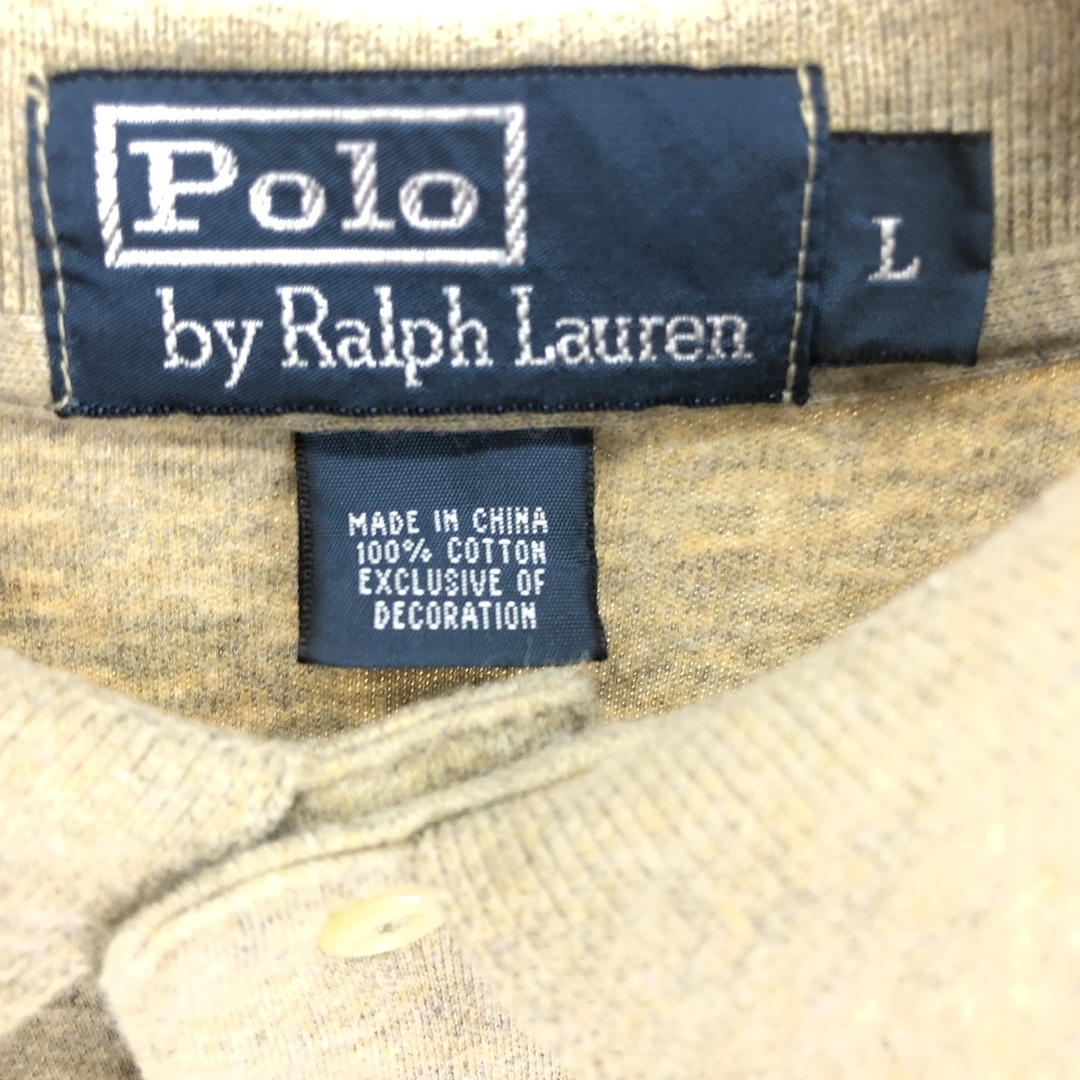 Ralph Lauren(ラルフローレン)の古着 ラルフローレン Ralph Lauren POLO by Ralph Lauren 半袖 ポロシャツ メンズL /eaa447769 メンズのトップス(ポロシャツ)の商品写真