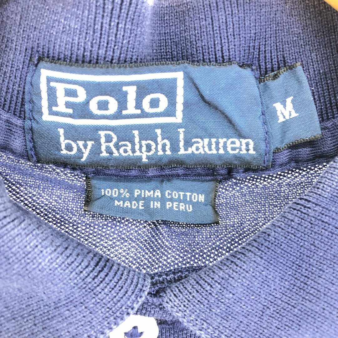 Ralph Lauren(ラルフローレン)の古着 ラルフローレン Ralph Lauren POLO by Ralph Lauren 半袖 ボーダー ポロシャツ メンズM /eaa447774 メンズのトップス(ポロシャツ)の商品写真