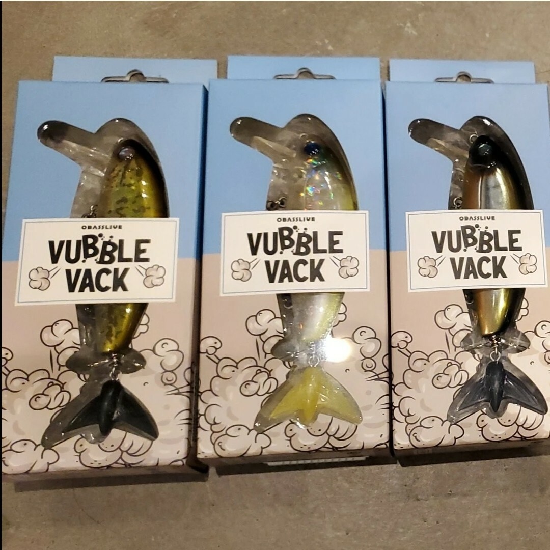 バブルバック　オーバスライブ　リョーギ　vabble vack　3個　ナマズ スポーツ/アウトドアのフィッシング(ルアー用品)の商品写真
