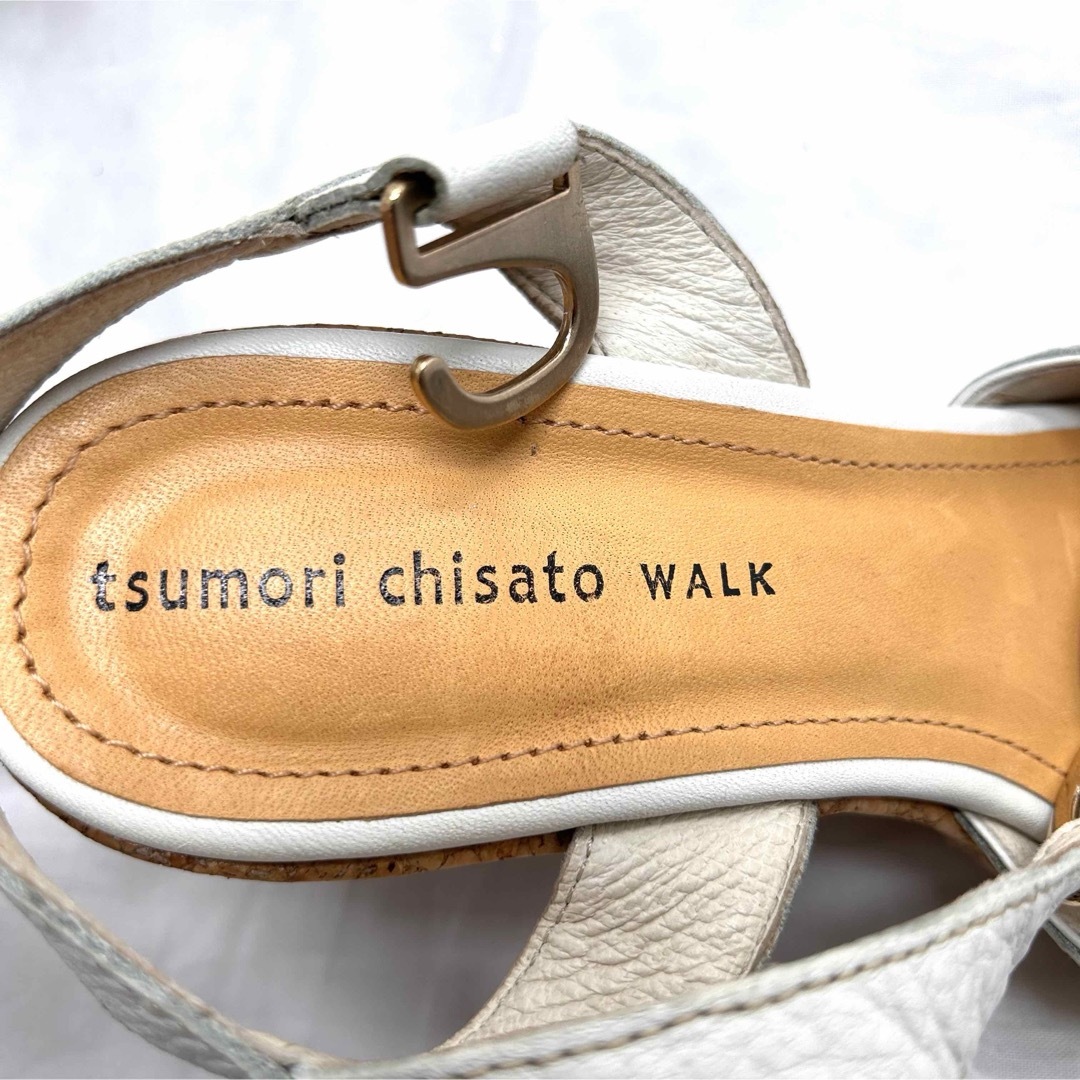 TSUMORI CHISATO(ツモリチサト)の【完売品】ツモリチサトウォーク　エスパドリーユ　ストラップサンダル　コルク レディースの靴/シューズ(サンダル)の商品写真