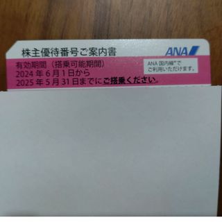 ANA株主優待券✕1枚(2024年6月1日〜2025年5月31日)(その他)