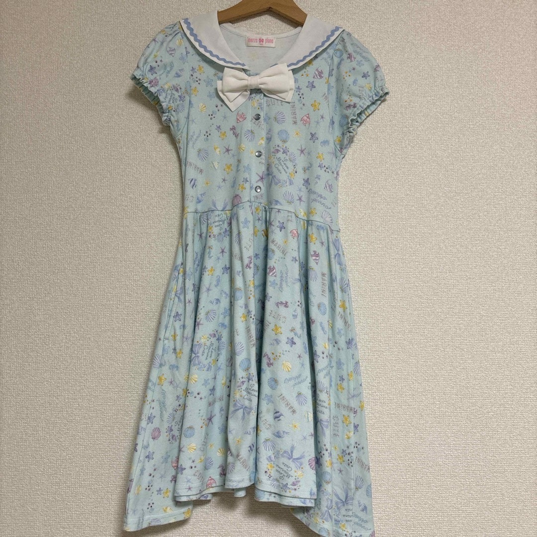 mezzo piano(メゾピアノ)のメゾピアノ   セーラー ワンピース　140 キッズ/ベビー/マタニティのキッズ服女の子用(90cm~)(ワンピース)の商品写真