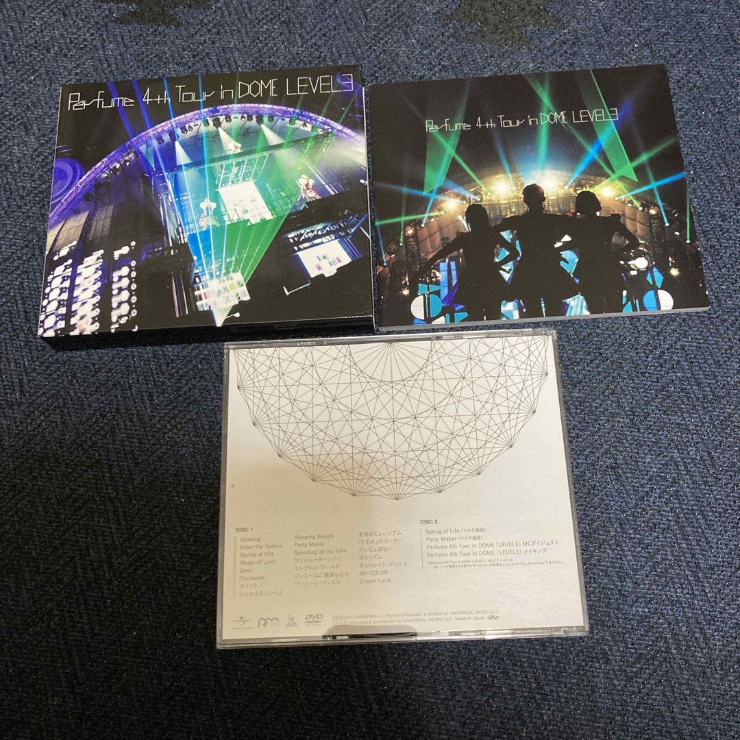 Perfume　4th　Tour　in　DOME　「LEVEL3」【初回限定盤】 エンタメ/ホビーのDVD/ブルーレイ(ミュージック)の商品写真