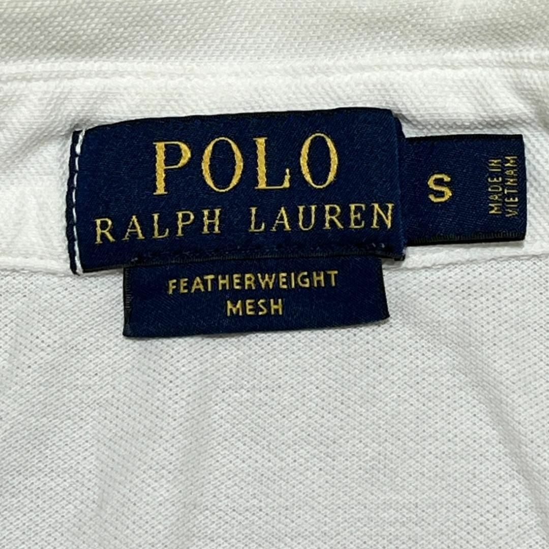 Ralph Lauren(ラルフローレン)のラルフローレン 半袖ポロシャツ フェザーウェイトメッシュ ポニー夏物古着bh7 メンズのトップス(ポロシャツ)の商品写真