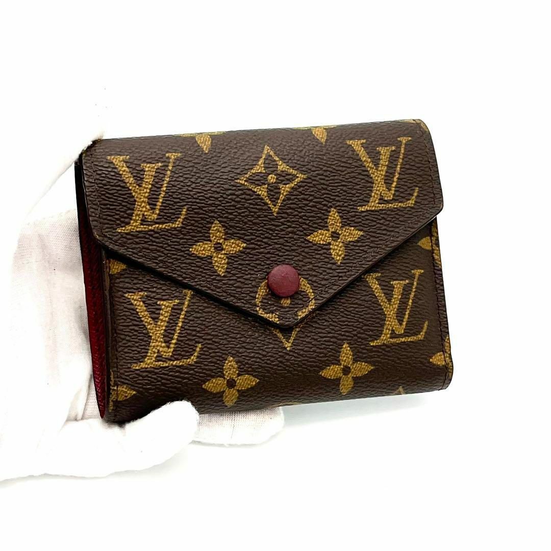 LOUIS VUITTON(ルイヴィトン)のルイヴィトン ミニ財布 モノグラム ポルトフォイユヴィクトリーヌ レディースのファッション小物(財布)の商品写真