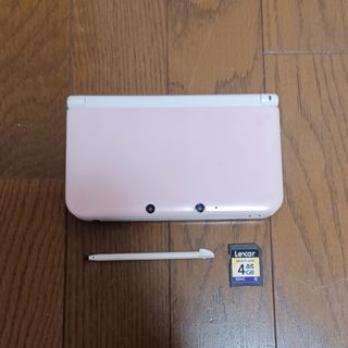 ニンテンドー3DS(ニンテンドー3DS)のニンテンドー3DS LL ピンク×ホワイト 中古(携帯用ゲーム機本体)