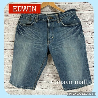 EDWIN - 【美品 ウエストウエスト96cm】EDWIN503 ハーフデニム